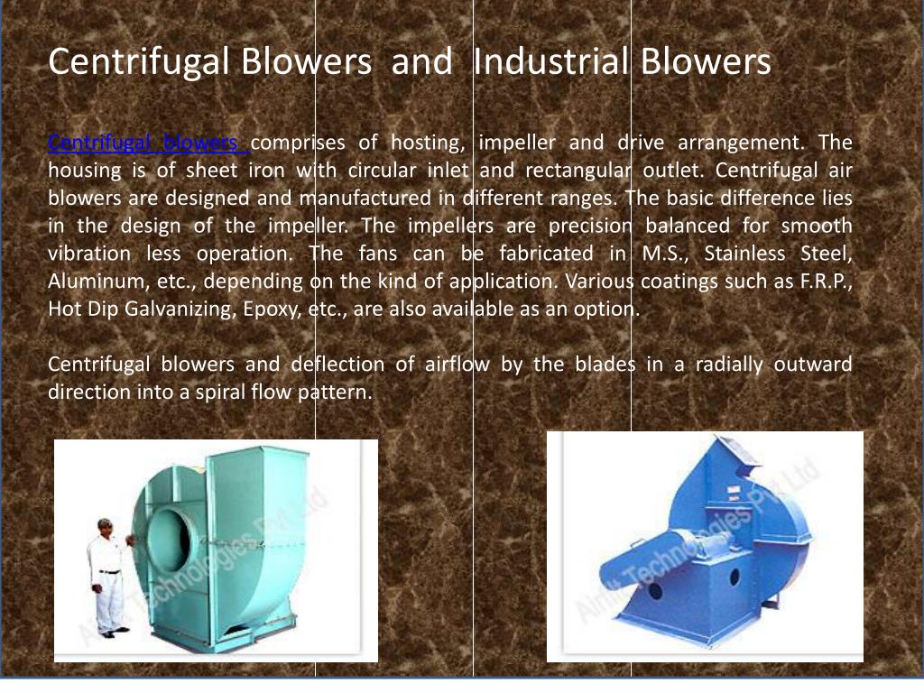 PPT - Centrifugal Blowers and Industrial Blowers PowerPoint ...