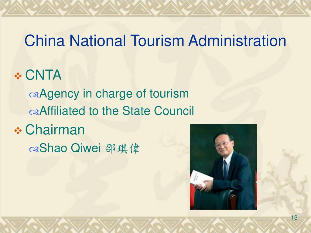 china national tourism administration (cnta)