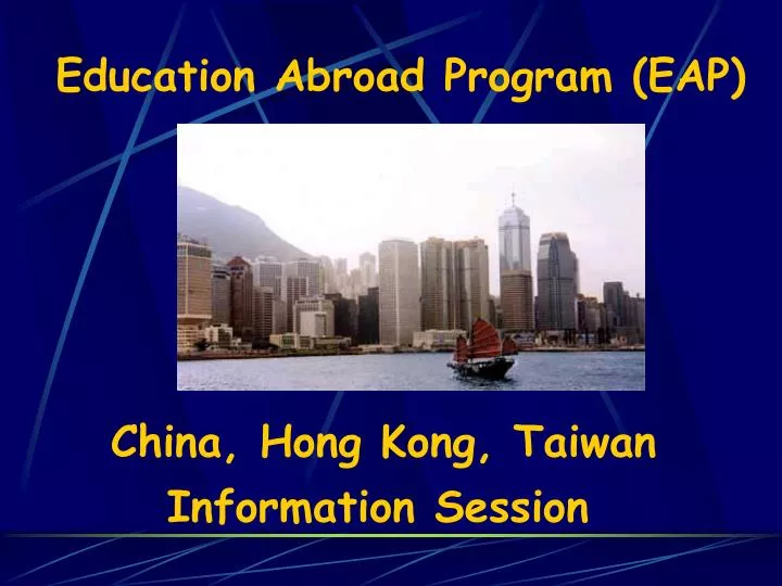 education abroad program eap n.