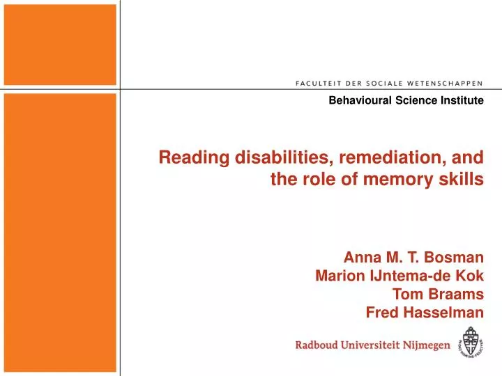 the role of memory in the the role of memory in the