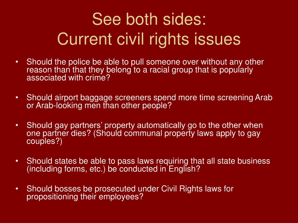 PPT Civil Rights PowerPoint Presentation, free download ID71673