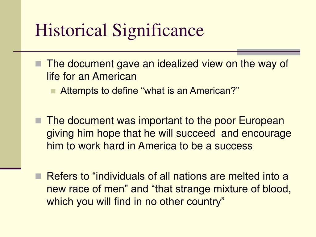 PPT Letters from an American Farmer Written by Michel St. John De