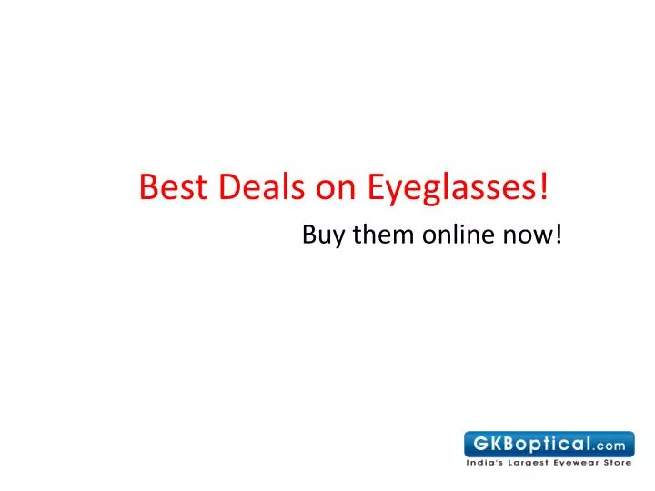 best deals on eyeglasses n.