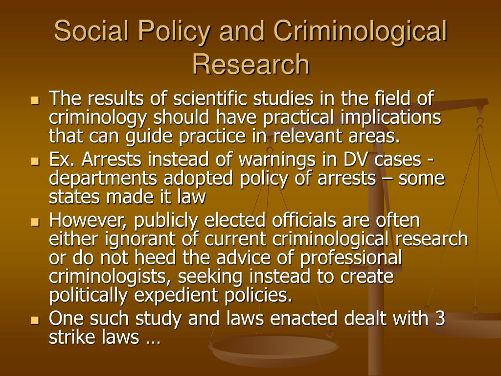 criminology as a social science essay