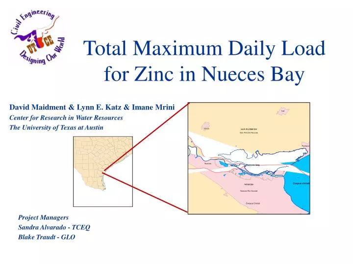 total maximum daily load for zinc in nueces bay n.