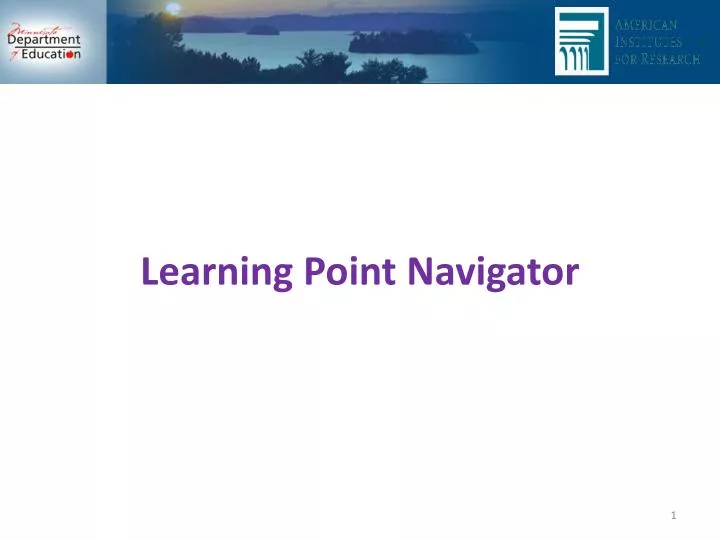 learning point navigator n.