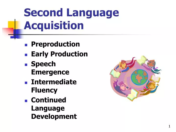 second language acquisition n.