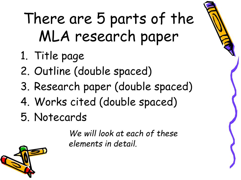 are research papers double spaced