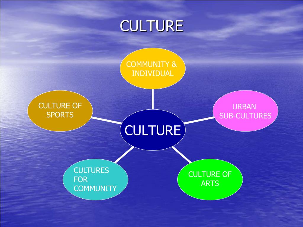 presentation of culture