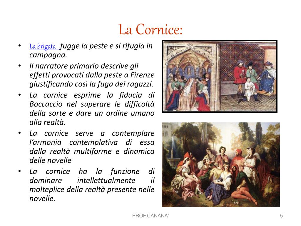 PPT IL DECAMERONE PowerPoint Presentation, free download ID721707