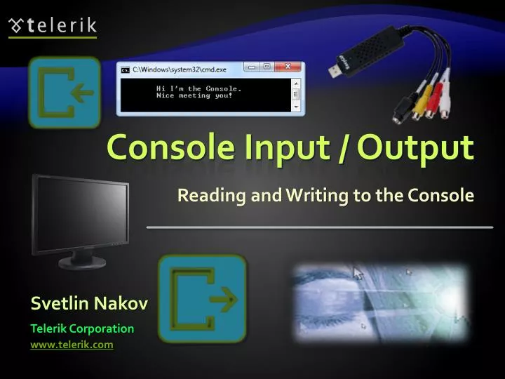 console input output n.