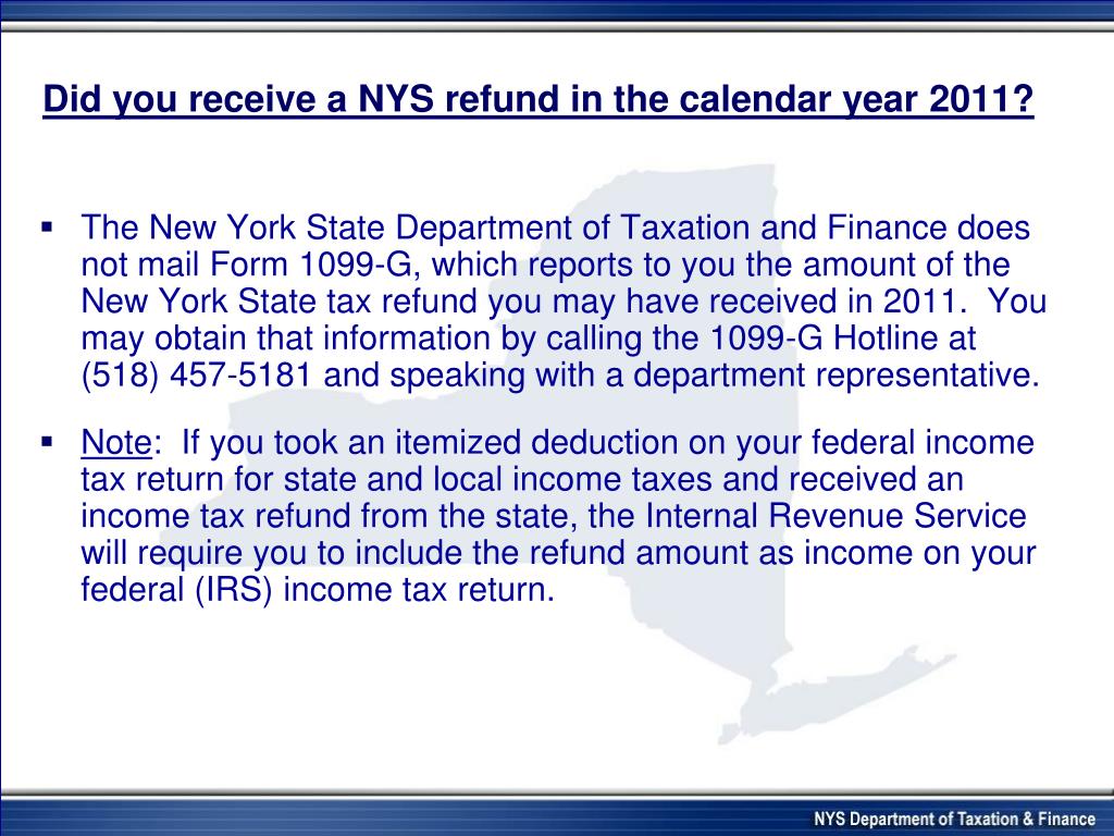 PPT New York State Department of Taxation and Finance PowerPoint