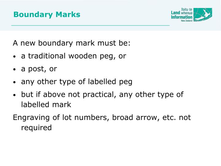 PPT Introducing the new Rules for Cadastral Survey 2010 PowerPoint