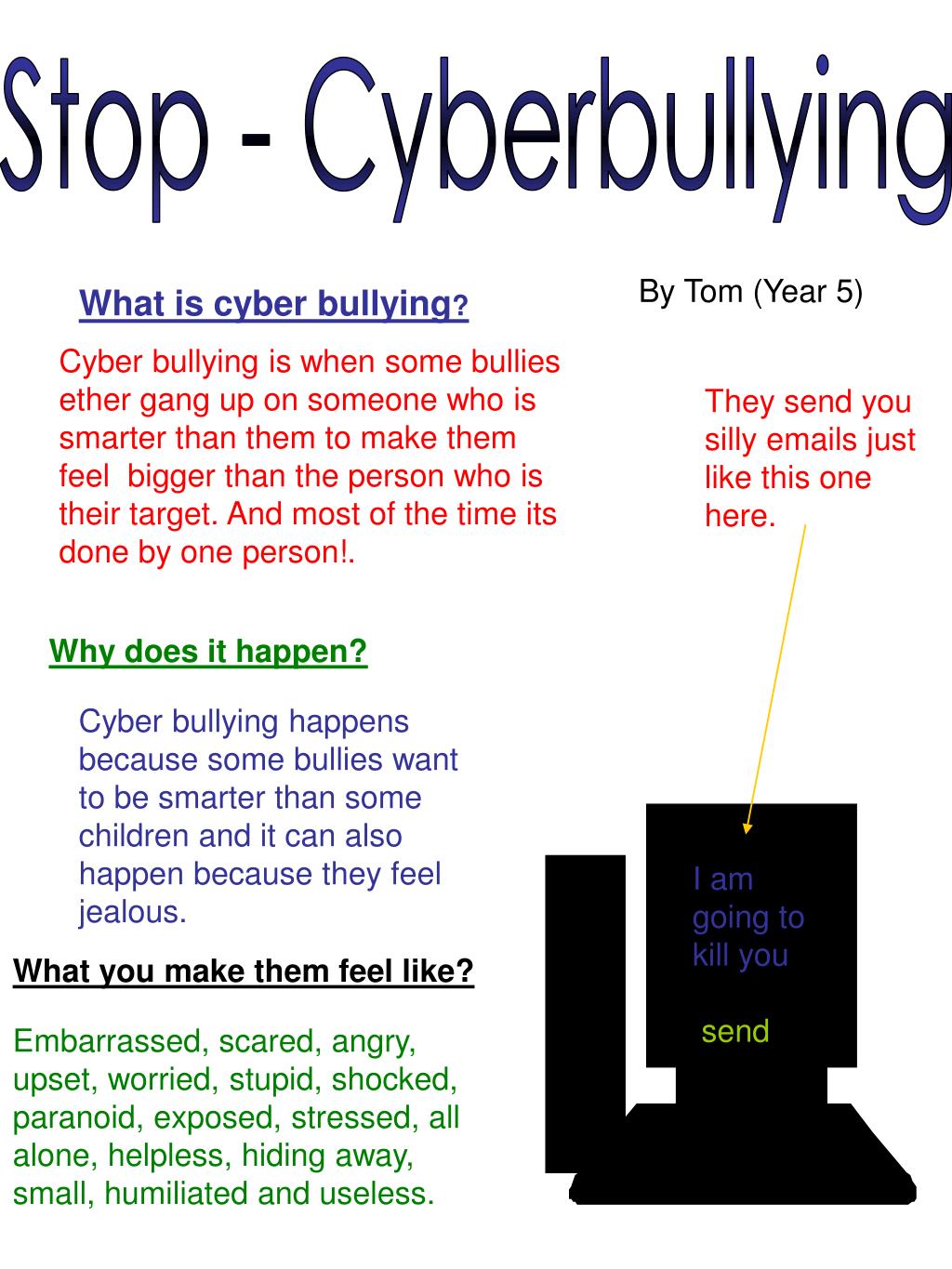 oral presentation about cyberbullying