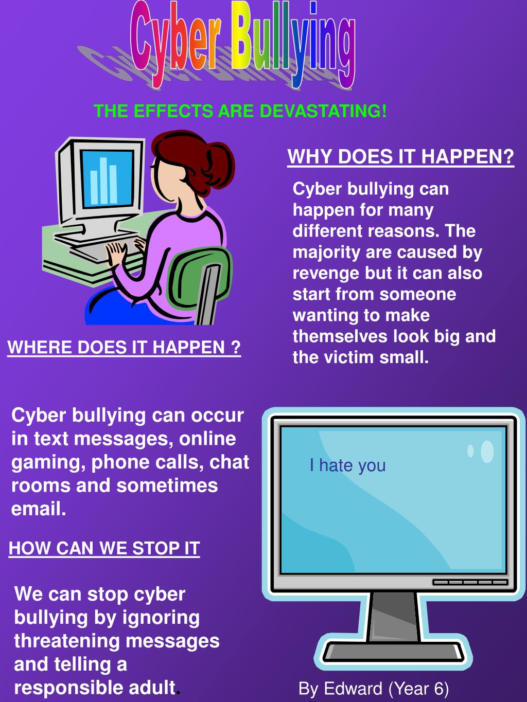 cyberbullying powerpoint presentation for middle school