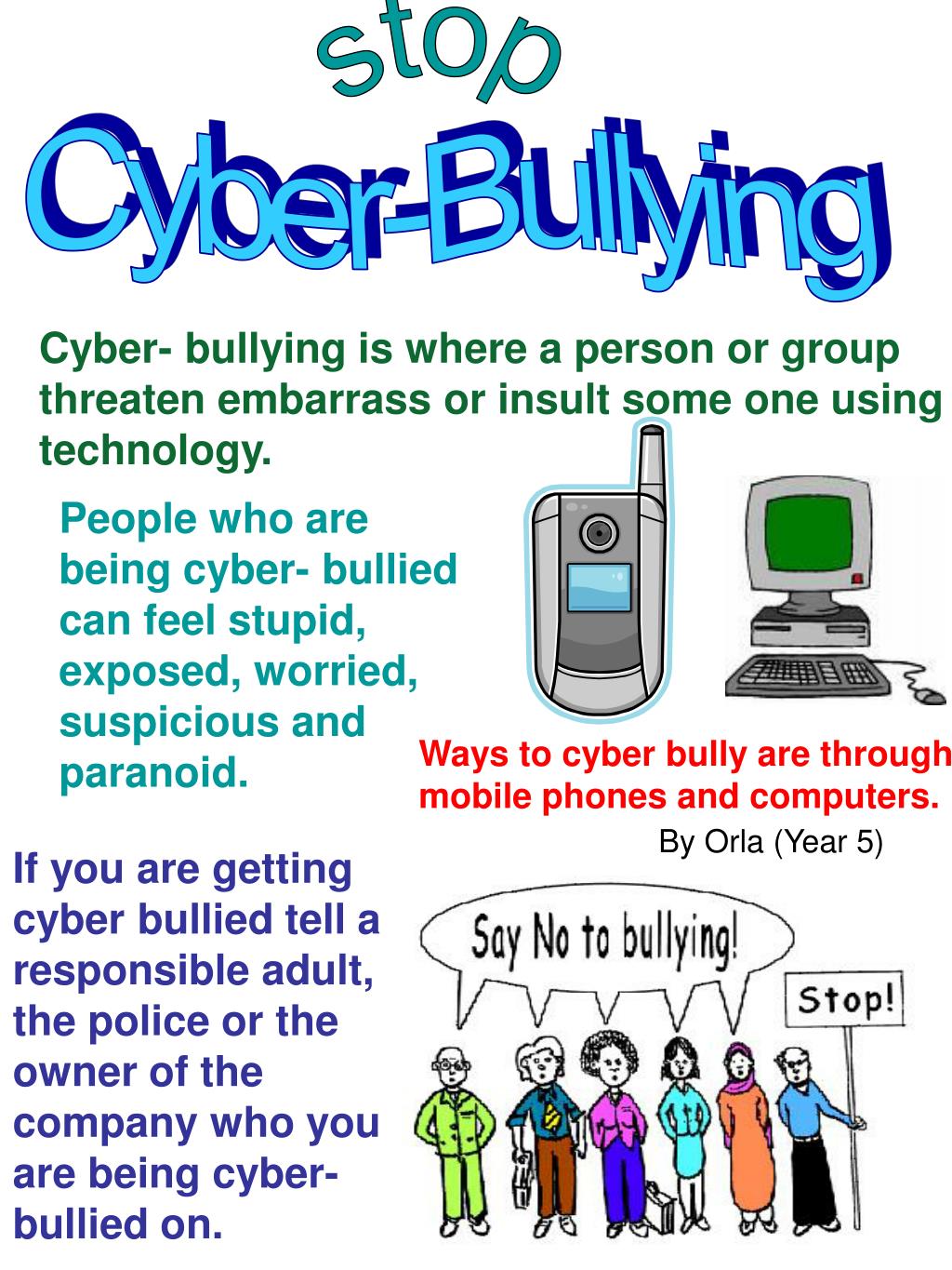 powerpoint presentation on cyber bullying