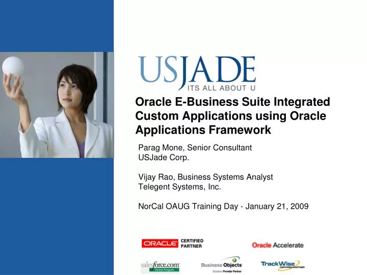 oracle e business suite integrated custom applications using oracle applications framework n.