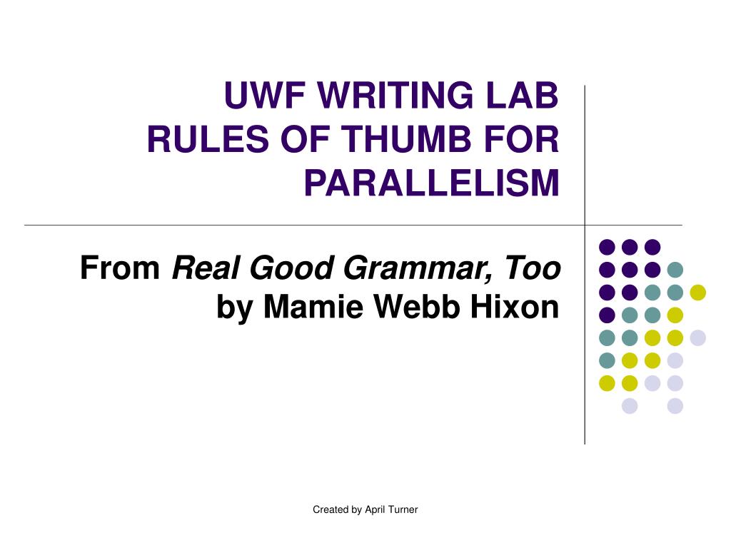 uwf writing lab
