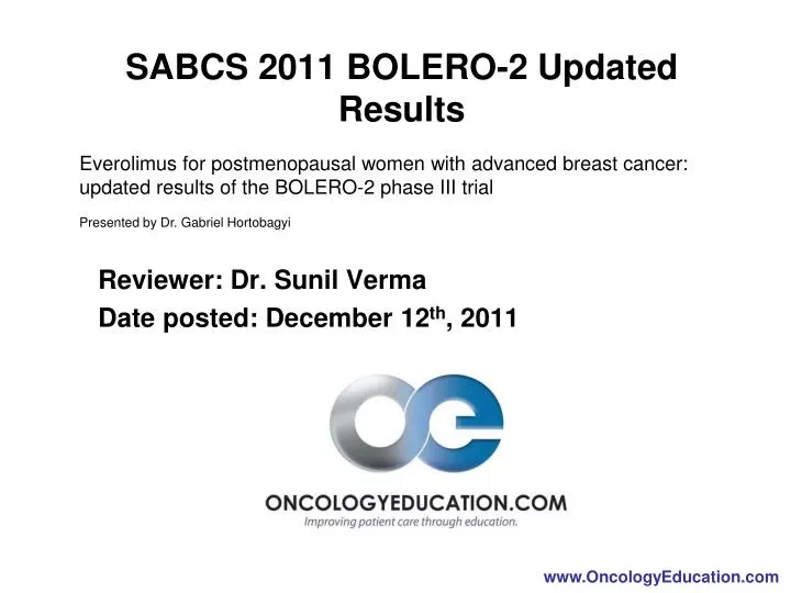 sabcs 2011 bolero 2 updated results n.
