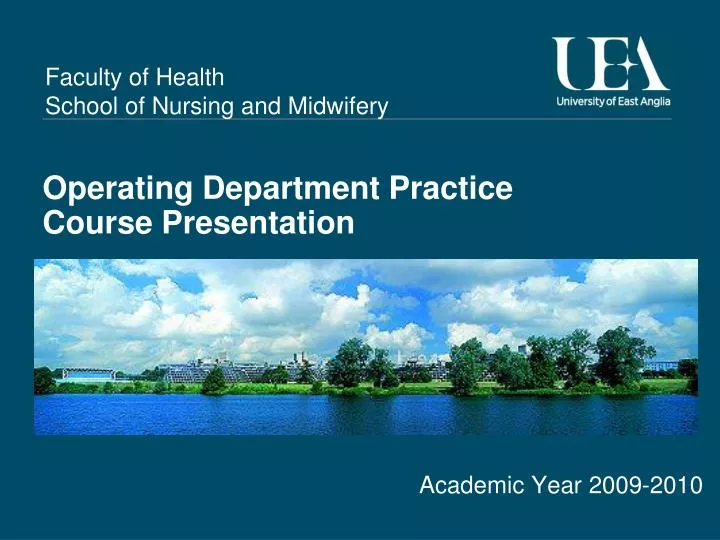 operating department practice course presentation n.