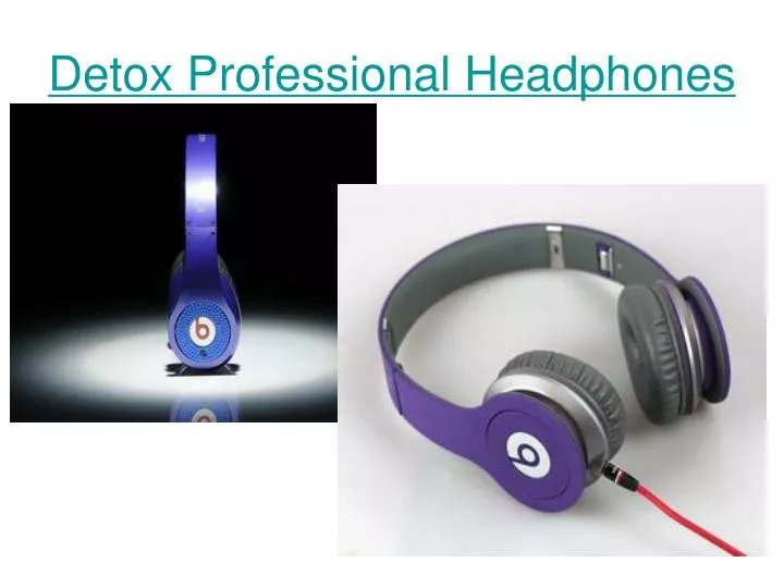 detox professional headphones n.