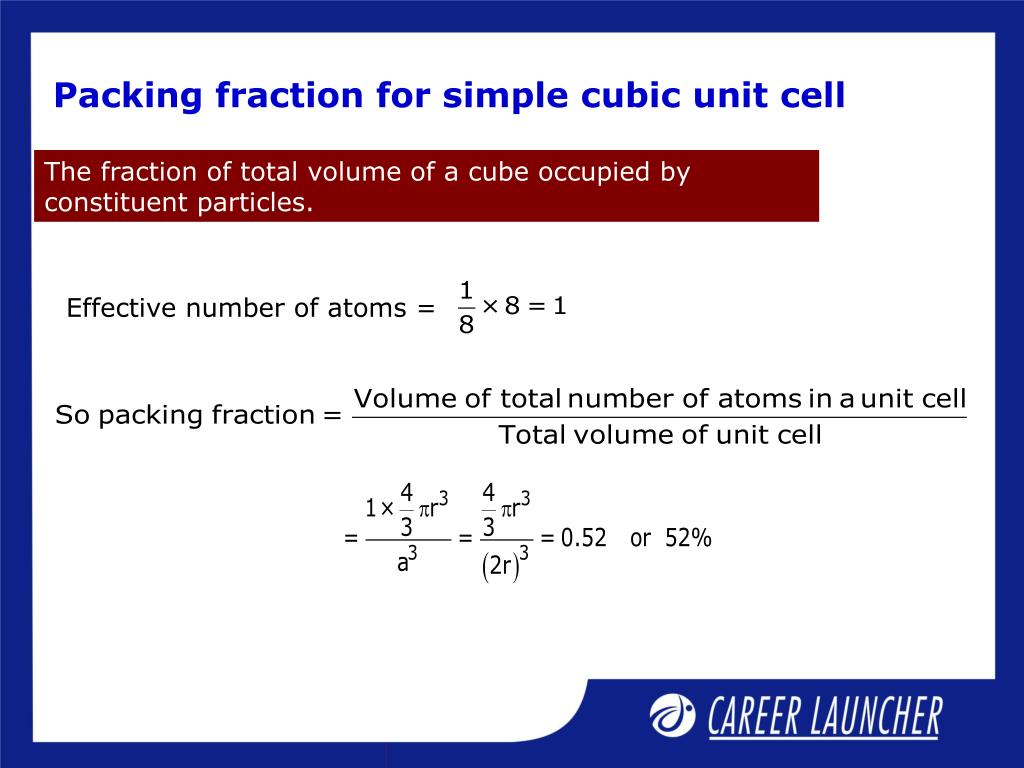 volume occupied by atoms hcp volume occupied by atoms hcp