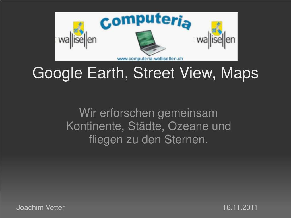 street view in google earth download