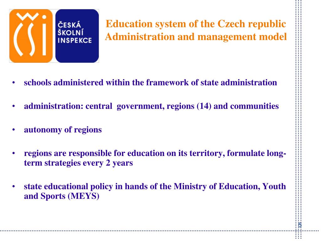 czech education system presentation