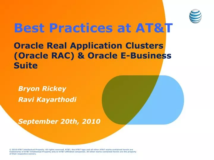 PPT - Best Practices at AT&T PowerPoint Presentation, free download ...