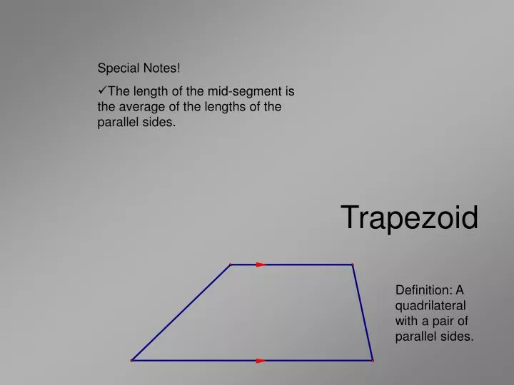 trapezoid n.