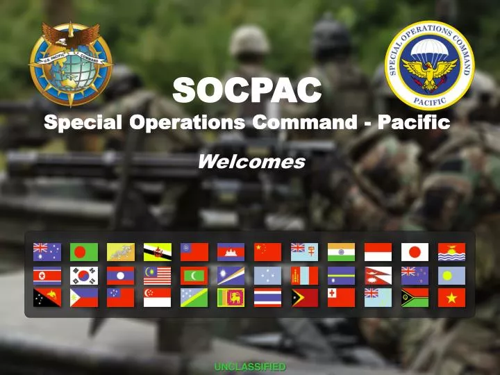 PPT - SOCPAC Special Operations Command - Pacific PowerPoint ...