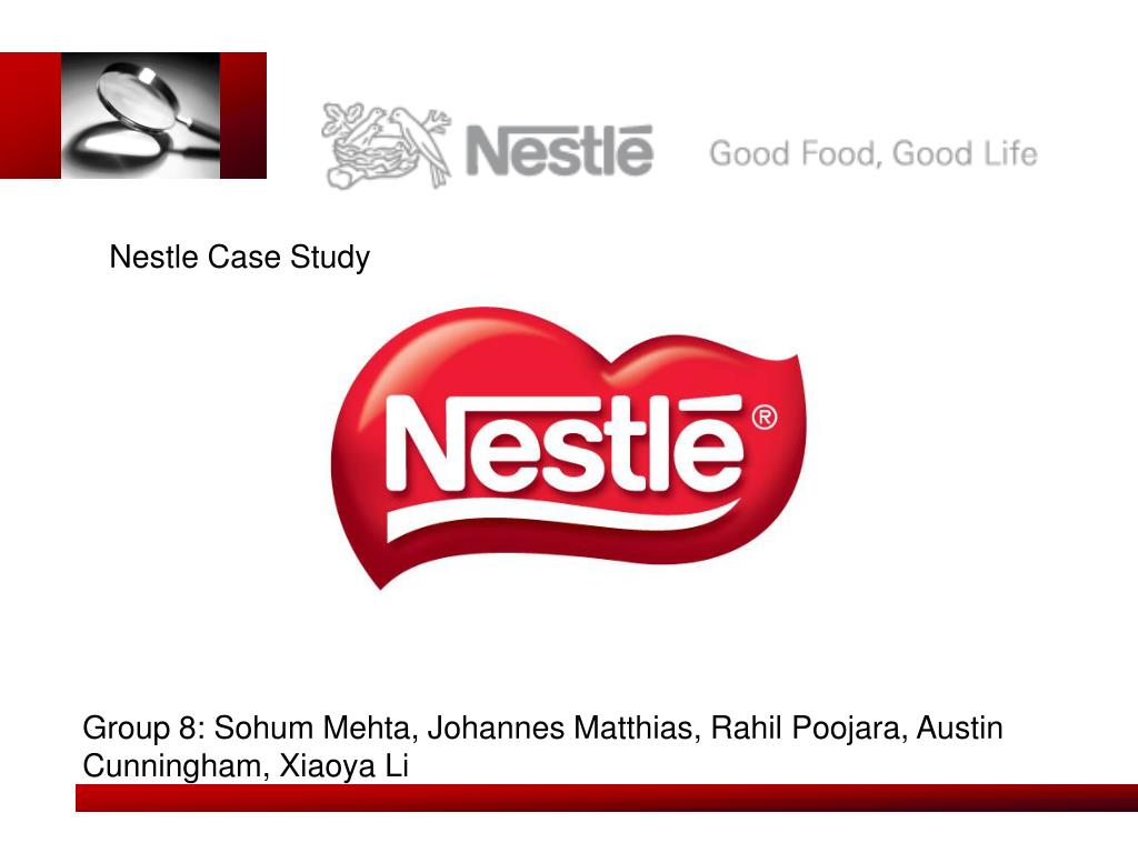 nestle case study ppt