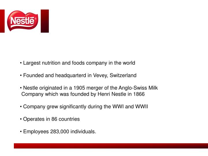 nestle case study nestle case study