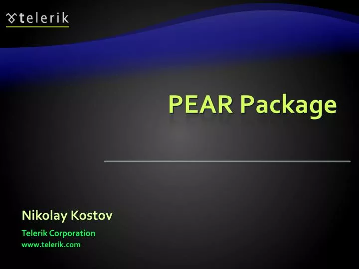pear package n.