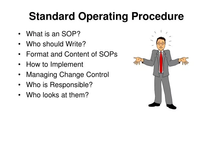 Ppt Standard Operating Procedure Powerpoint Presentation Free