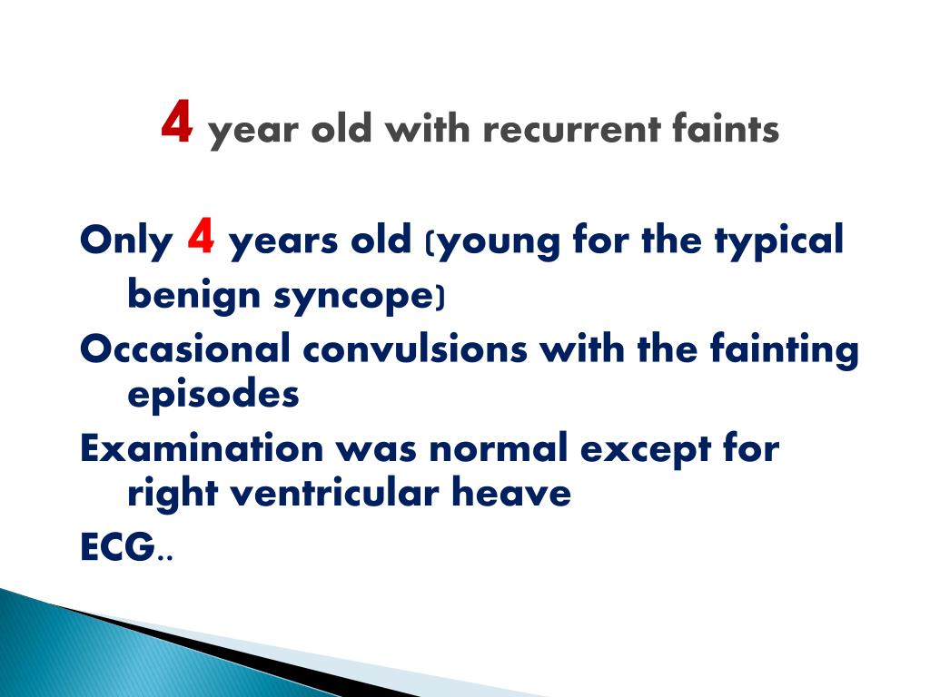 PPT Syncope in Children & Adolescents Red Flags PowerPoint