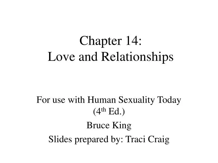 chapter 14 love and relationships n.