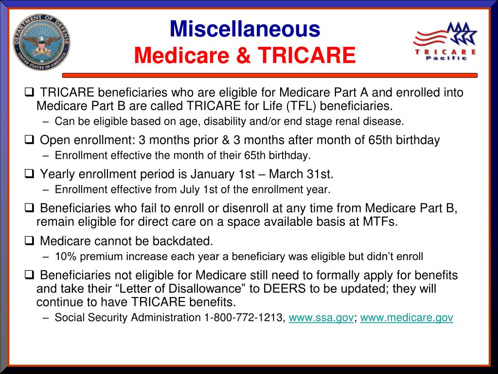 PPT - TAOP TRICARE Advanced Course 2010 There’s More??? PowerPoint