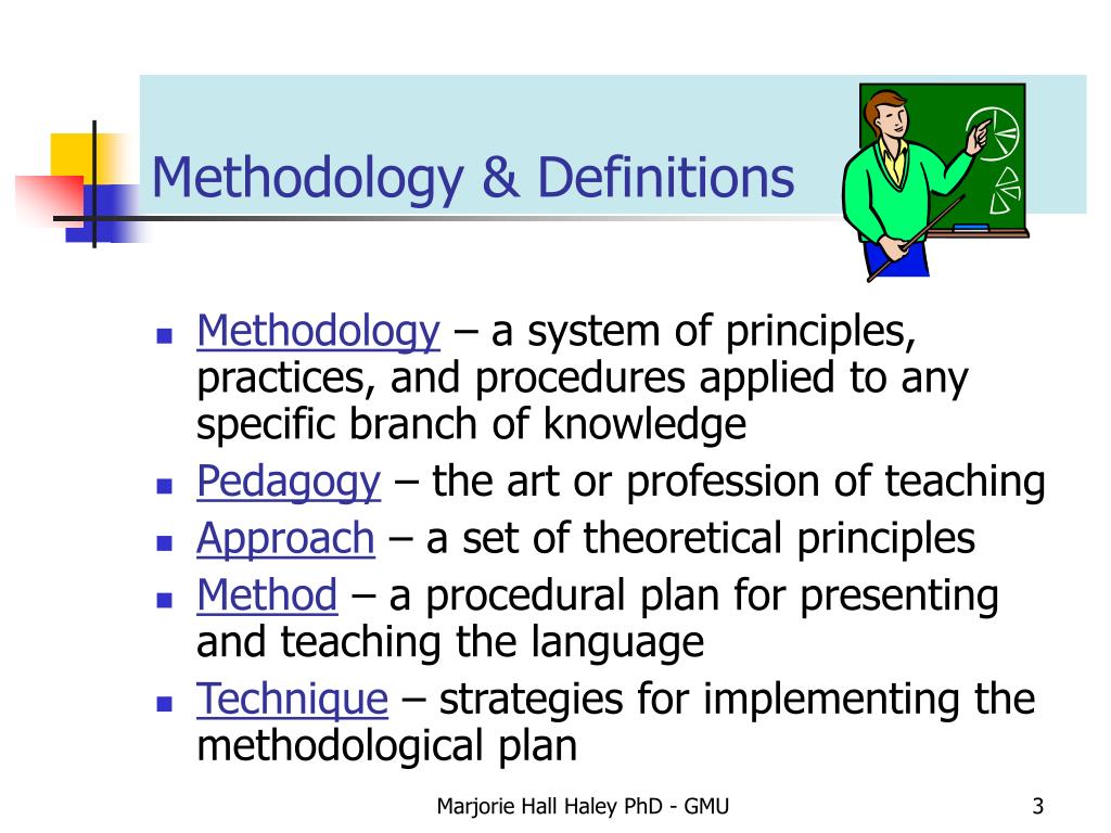 define methodology concept