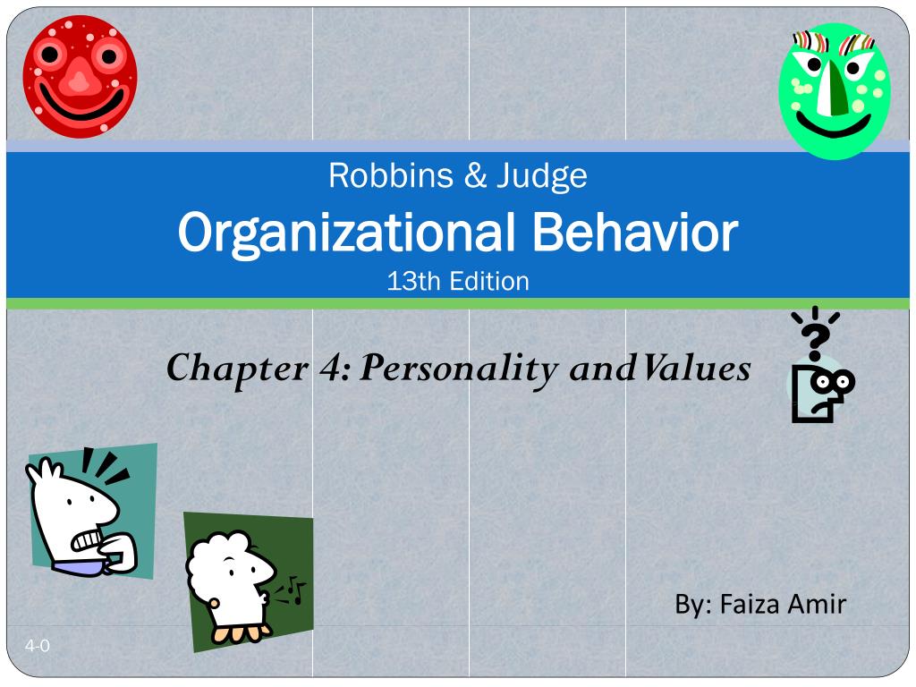 PPT - Robbins &amp; Judge Organizational Behavior 13th Edition PowerPoint  Presentation - ID:732556