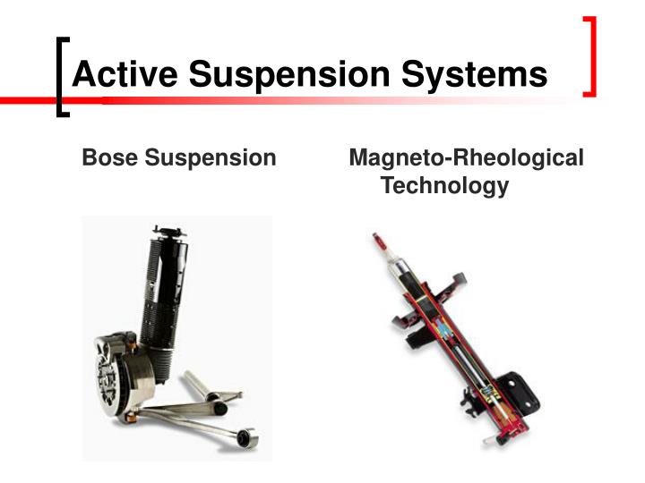 PPT Active Suspension Systems PowerPoint Presentation ID732770