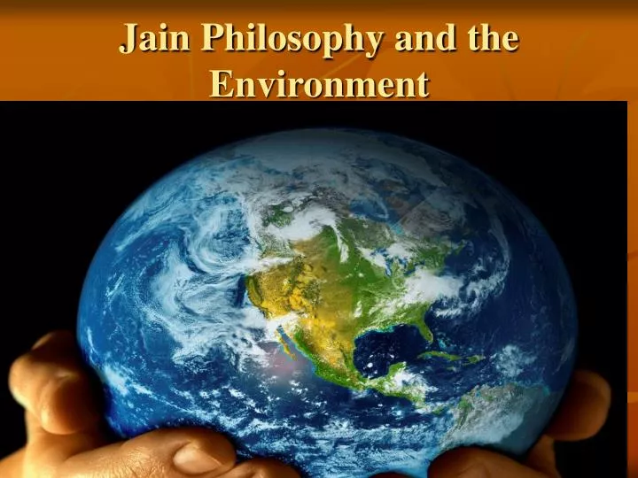 jain philosophy and the environment n.