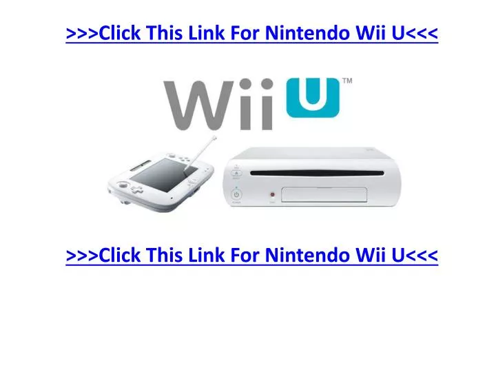 PPT Video Games Available For Nintendo Wii U PowerPoint Presentation 