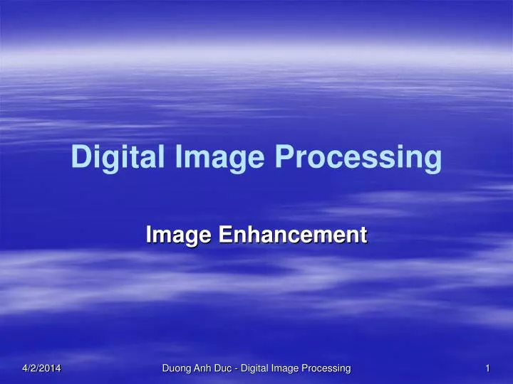 digital image processing n.