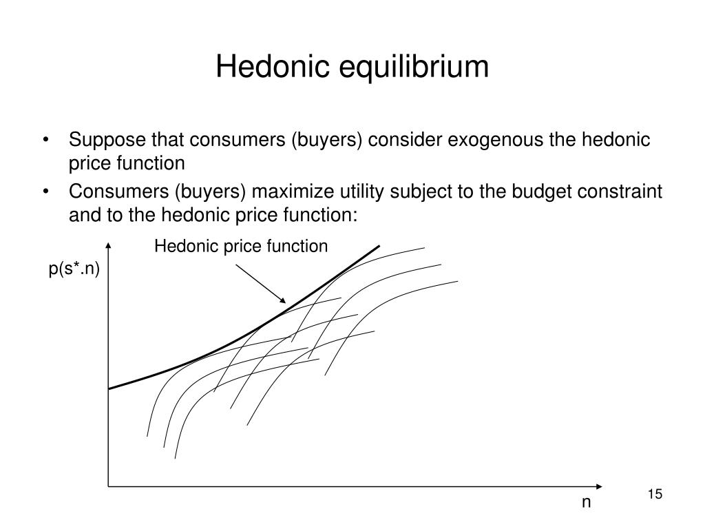 hedonic value example