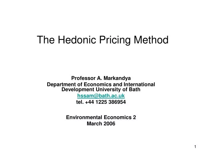 hedonic benefits hedonic benefits
