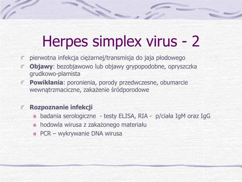 Herpes simplex 2 igg