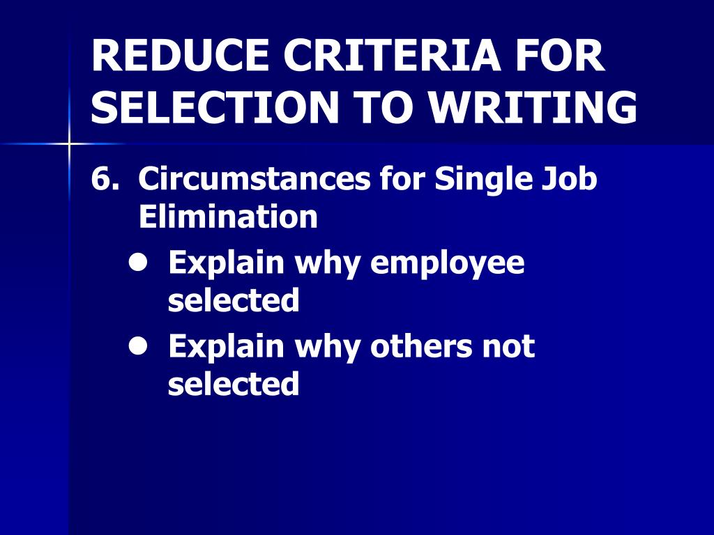 reduction-in-force-selection-criteria-template