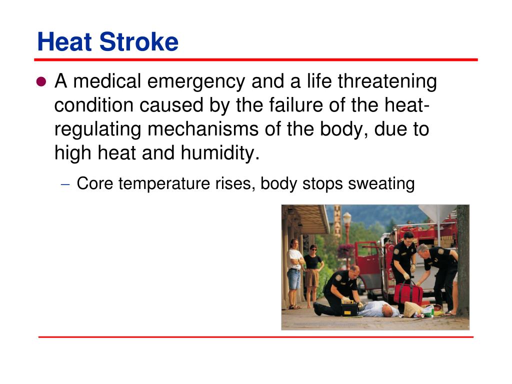 heat stroke case study ppt