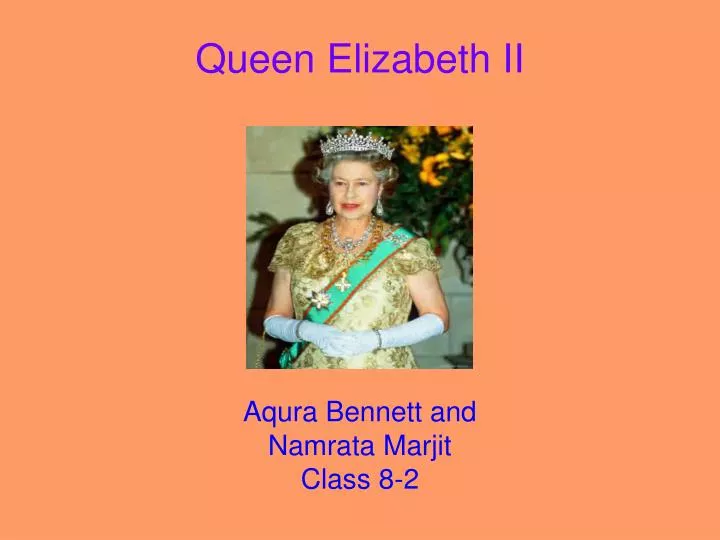 queen elizabeth ii n.